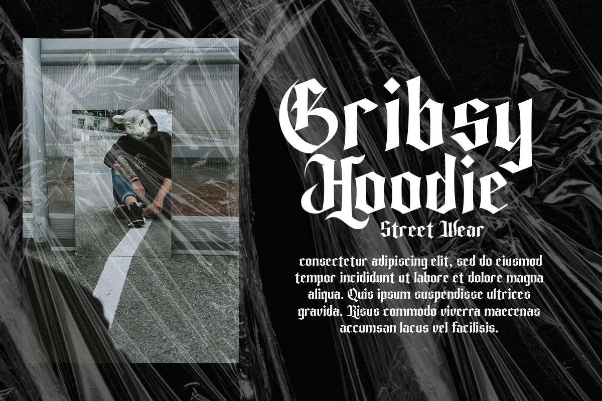 The Wayler - Gothic Blackletter Font, a Blackletter Font by RagamKata (Photo 3 of 10)