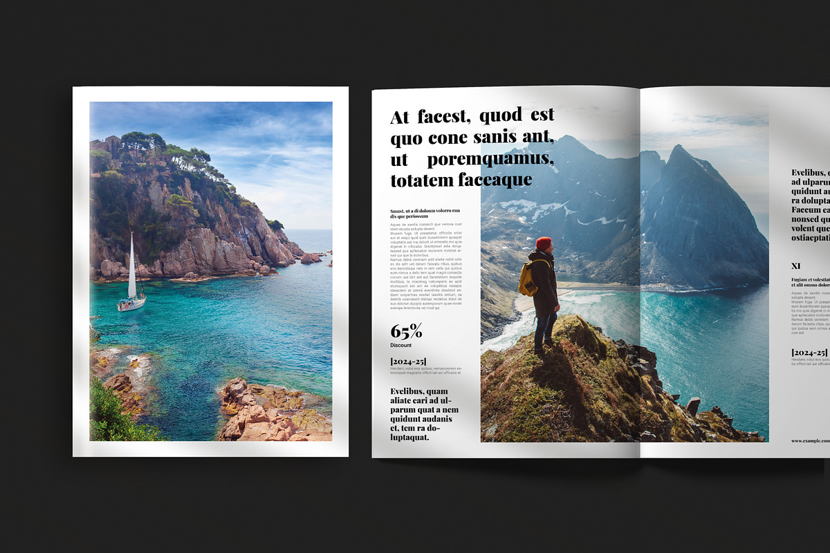 Travel Tour Brochure Template, a Brochure Template by PrintIdea (Photo 4 of 6)