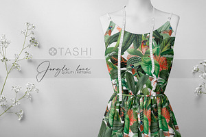 Jungle Luxe Tropical Print Patterns