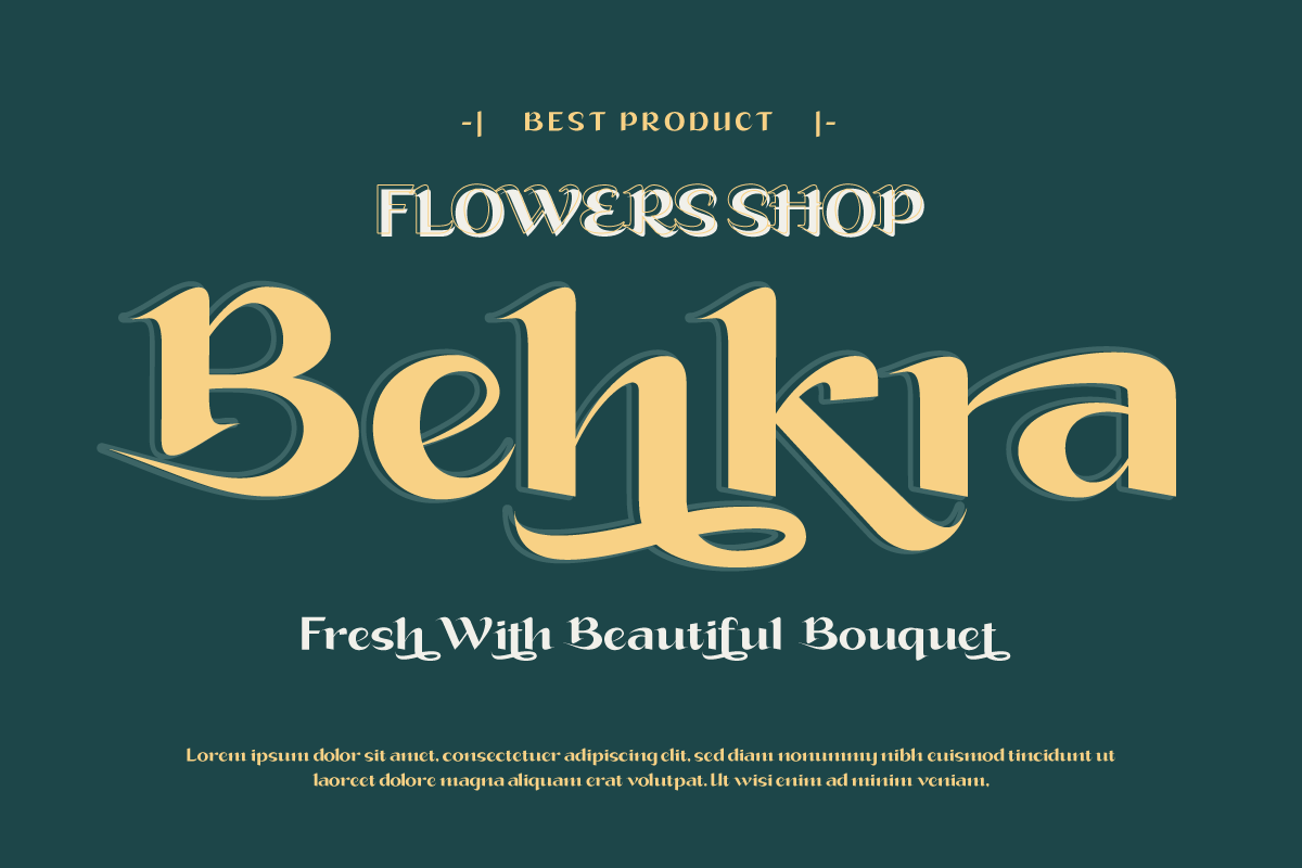 Gitky - Display Font, a Sans Serif Font by twinstd (Photo 5 of 10)