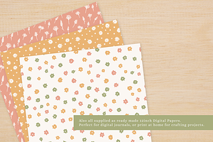 Meadow Flower Repeat Patterns