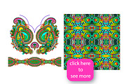 314 PAISLEY DESIGN, a Pattern Graphic by karakotsya (Thumbnail 17 of 33)