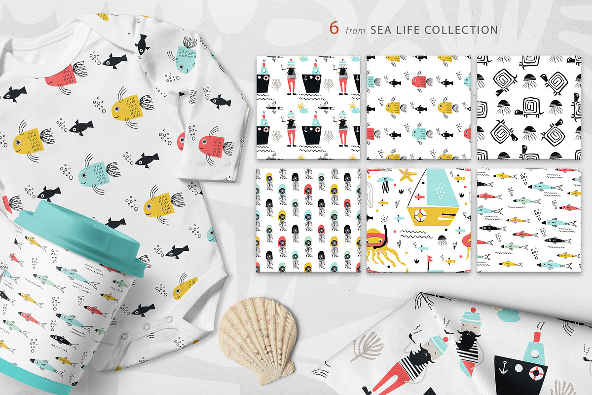 Pattern Bundle for Kids | 162, a Pattern Graphic by Oksana Stepova (Photo 24 of 37)