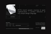 KP9_ - Multi-Layout Framer Portfolio, a HTML Template by THE WALL. (Thumbnail 6 of 6)