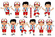 Indonesian Boy Student Expression, an Education Illustration by MEDZ (Thumbnail 2 of 2)