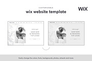 Ecommerce Wix Website Template, a Wix Template by Studio Luxe Creative (Thumbnail 8 of 12)