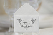 Hand Drawn Playful Wedding Clipart, a Decorative Illustration by La Petite Line Art (Thumbnail 5 of 15)
