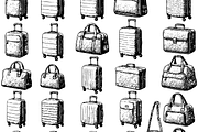 Vintage Luggage Collection, an Object Graphic by RT Studio (Thumbnail 3 of 4)