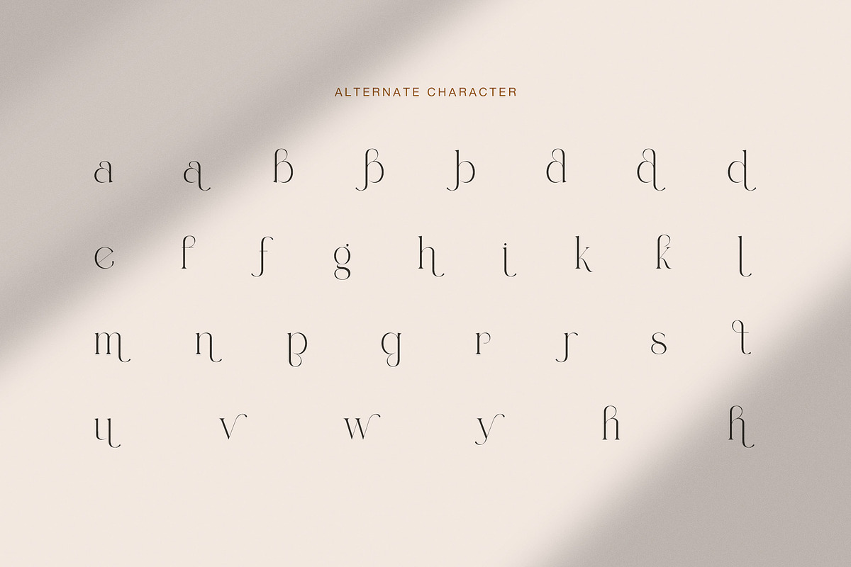 Bidan Elegant Luxury Serif Font, a Serif Font by Graphicxell (Photo 8 of 8)
