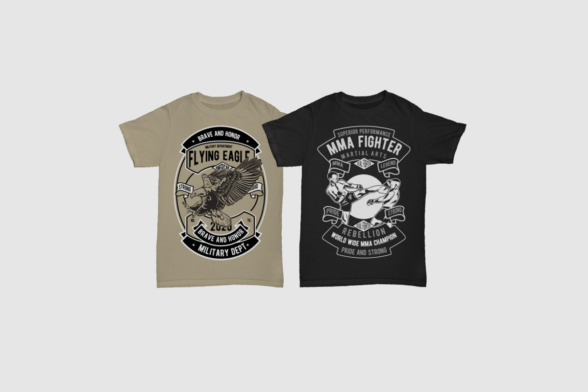 250 Retro Tshirt Designs Bundle #4, an Illustration by roach_graphic (Photo 34 of 34)