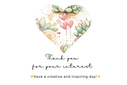 Valentine Cactus Seamless, an Illustration by Mashimara (Thumbnail 4 of 4)