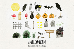 Halloween Clipart, Haunted House