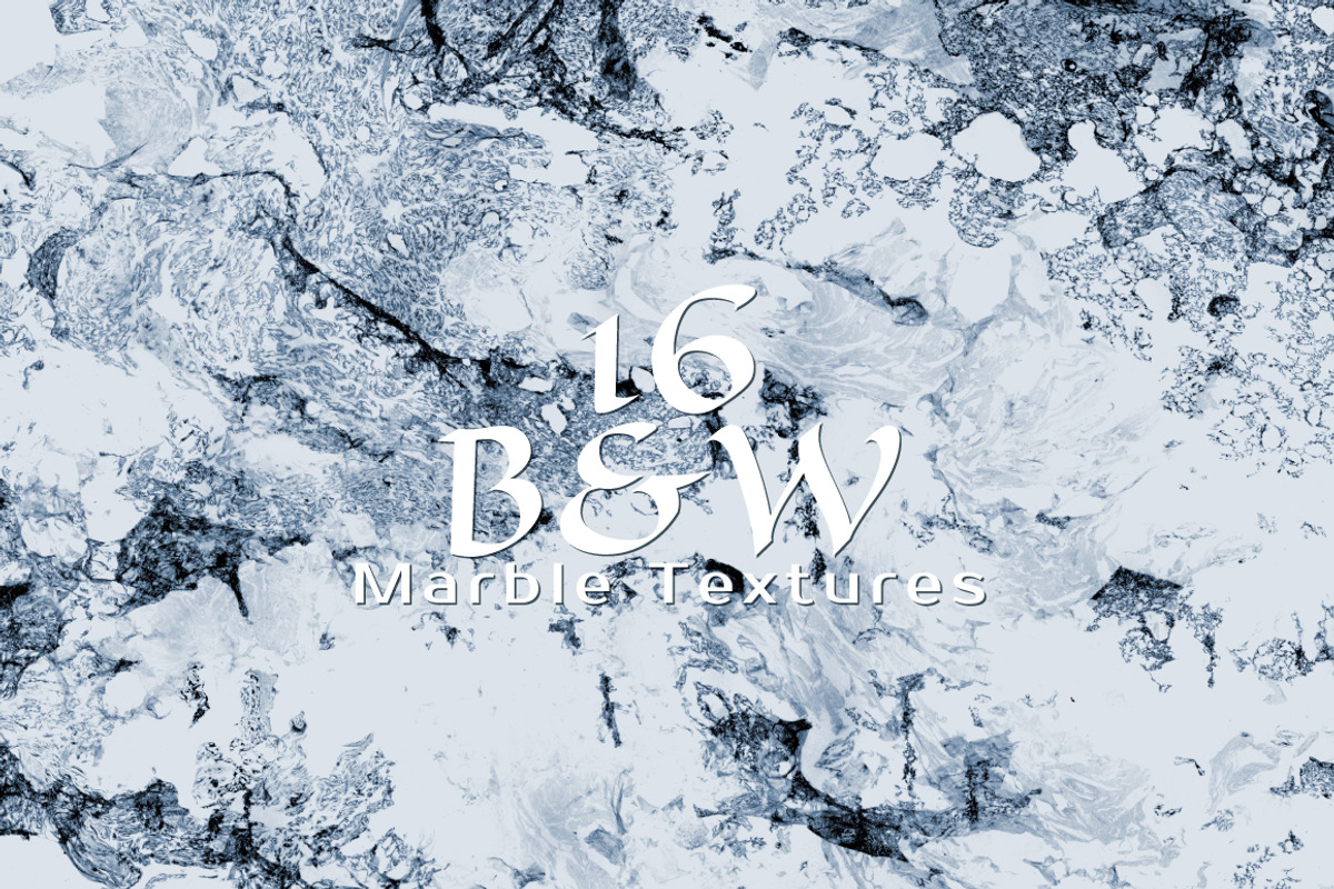 B&W Marble Textures, a Texture Graphic by ekaart (Photo 4 of 7)