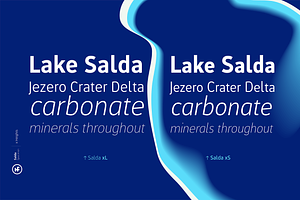 Salda Modern Sans Serif