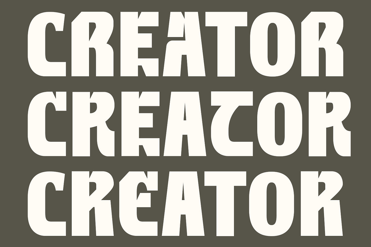 Merci Bolder – Bold Typeface, a Sans Serif Font by MERCI STUDIO (Photo 2 of 9)