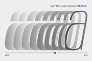 Samthon, a Font by din-studio.com (Thumbnail 6 of 16)