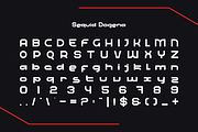 Sequid Dogena - Gaming Font, a Sans Serif Font by Iqsiart Studio (Thumbnail 4 of 6)
