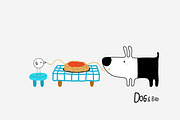 Dog & Bird Collection 1, an Animal Illustration by Irene Loal (Thumbnail 9 of 17)