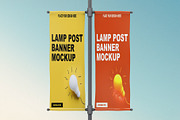 Lamp Post Banner Mockup, a Product Mockup by Designbuys (Thumbnail 6 of 20)