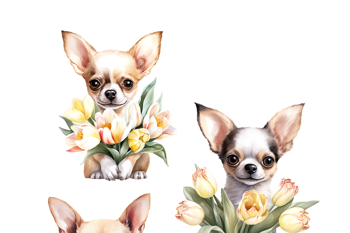 Festive dogs bundle, an Animal Illustration by TheCuteShop (Photo 11 of 33)