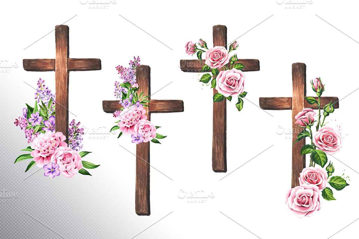 Catholic. Watercolor collection, an Object Illustration by Daria Ustiugova (Photo 9 of 12)