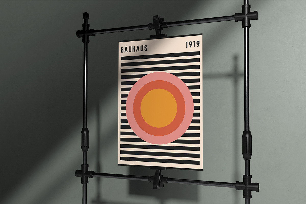 40 BAUHAUS POSTERS VECTOR SET, a Pattern Graphic by craftlove (Photo 9 of 9)