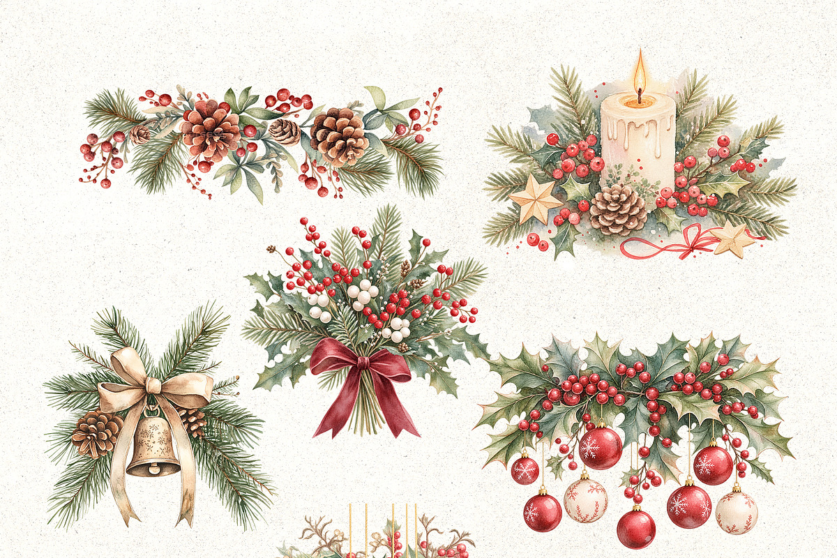 Cozy Christmas, a Seasonal Illustration by Vasmila (Photo 5 of 10)