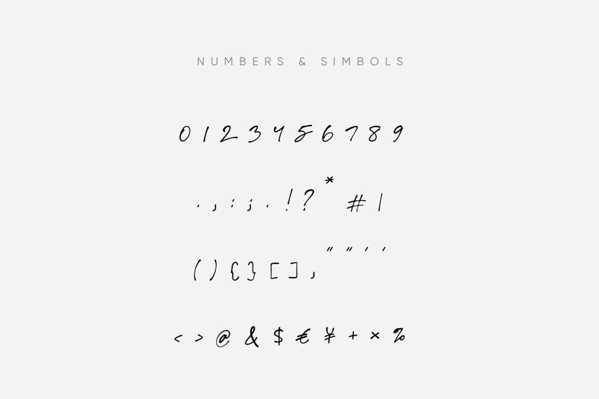 Script Fonts Duo, a Script Font by kavoon (Photo 8 of 9)