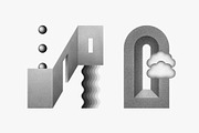 Dream-Like Scenery Creator / 01, an Object Graphic by Paulina Sara Design (Thumbnail 3 of 19)