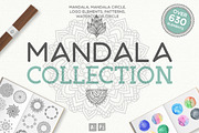 Mandala Collection [630 Elements], an Object Graphic by Julia Dreams (Thumbnail 1 of 10)