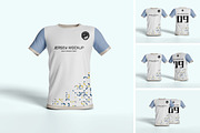 Jersey Mockup, a Shirt Mockup by xavier_studio (Thumbnail 1 of 5)