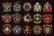 44 Halloween t-shirt designs, a Branding & Logo Template by DGIM studio (Thumbnail 3 of 13)
