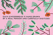 CHRISTMAS FLORA: clipart, a Seasonal Illustration by Elliko shop (Thumbnail 5 of 6)