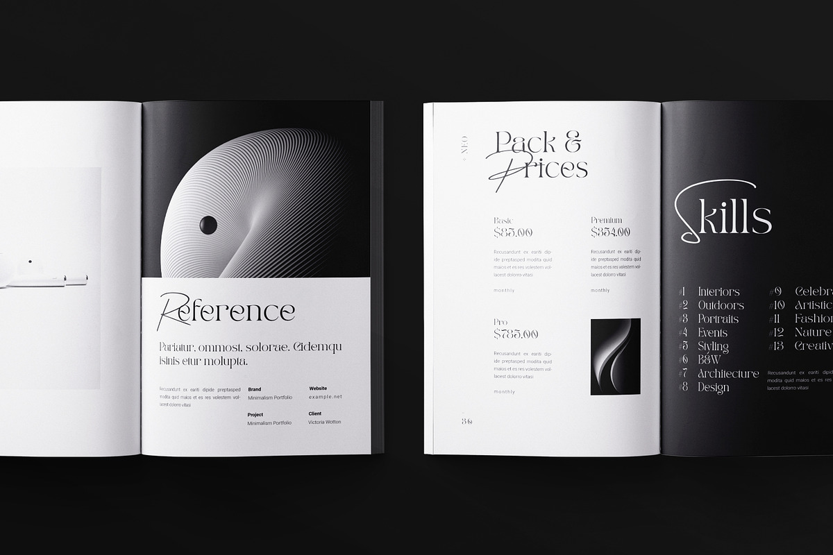 Photography Portfolio Template, a Brochure Template by ArtisanaAura (Photo 15 of 19)