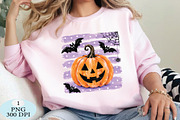Pumpkin Striped Polka Dot Halloween, a Seasonal Illustration by Daily.Designs (Thumbnail 3 of 5)