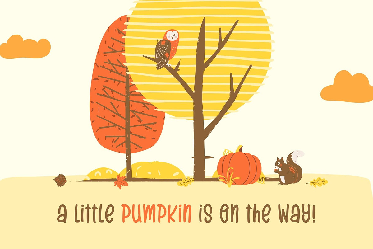 Fox Honey & Fox Honey Outline Fonts, a Handwritten Font by Fox7 By Rattana (Photo 5 of 12)