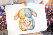 Quirky Easter Bunny Clipart, an Illustration by GatewayDesign (Thumbnail 5 of 5)