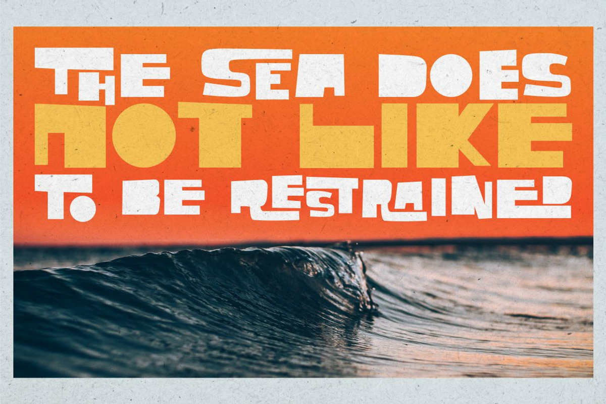 Stacked Letter - Bold Display Font, a Sans Serif Font by PutraCetol Studio (Photo 8 of 11)