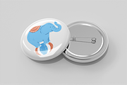Patriotic Elephants Hand Drawn, an Object Illustration by Jump Studio (Thumbnail 5 of 5)