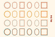 Retro Groovy Frames, a Background Graphic by MilyArt (Thumbnail 2 of 5)