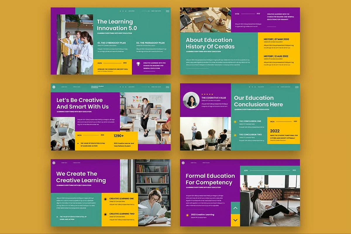 Cerdas - Education Google Slides, a Presentation Template by Fit-tee (Photo 6 of 6)