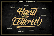 Straight Ahead Modern Script Font, a Script Font by Ronny Studio (Thumbnail 7 of 11)