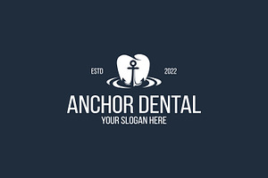 Anchor With Dental Logo
