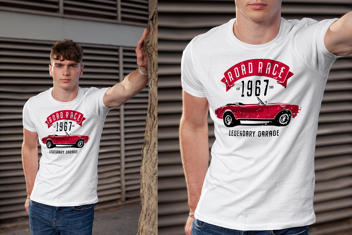 T-shirt Mock-ups, a Shirt Mockup by Mint Pixels (Photo 3 of 8)