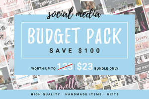 SAVE $100 Social Media Budget Pack