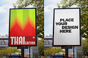 Vertical Billboard Mockup, a Mockup by Simetrica Labs (Thumbnail 2 of 3)