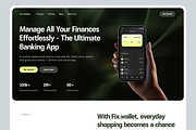 Digital Banking Landing Page Website, an UI Kit Template by Ahmed Rubel (Thumbnail 3 of 3)