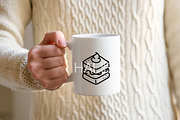 Cute Tea Time Procreate Stamps Brush, a Brushes & More by HalieKStudio (Thumbnail 8 of 9)