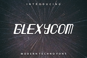 Glexycom Font