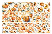 Pumpkins & halloween jack-o-lantern, an Object Graphic by Ligrenok Art (Thumbnail 3 of 3)